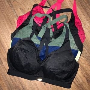 4 Victoria’s Secret Sports Bras 36D
